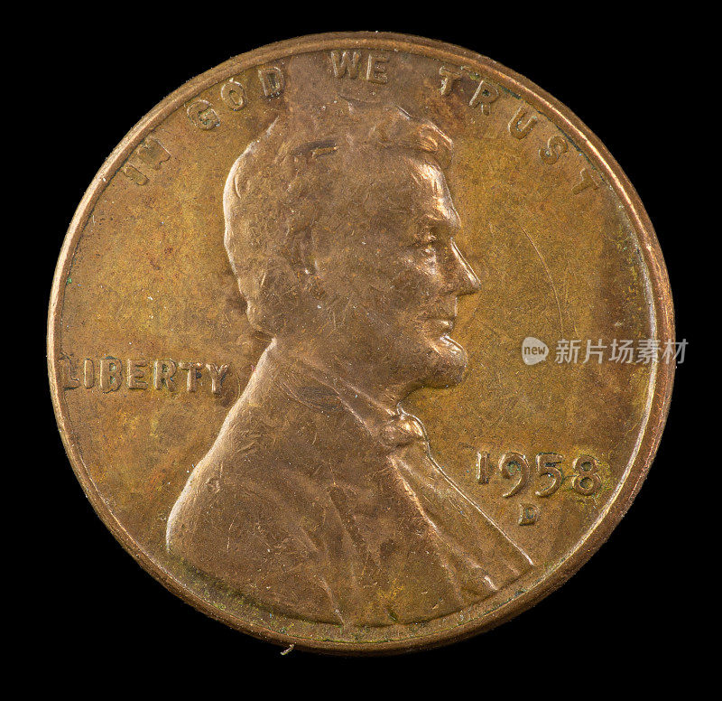 1958 D美元便士